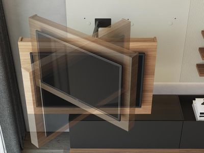 Sistemi porta TV orientabili