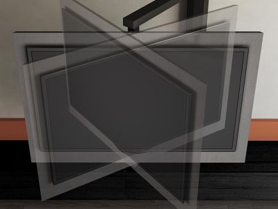 Sistemi porta TV orientabili