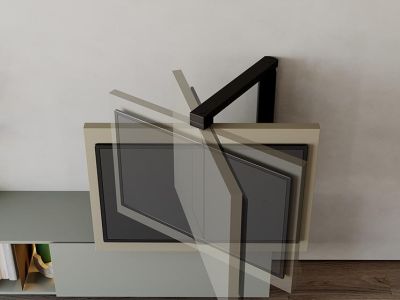 Sistemi porta TV orientabili
